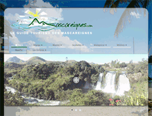 Tablet Screenshot of mascareignes.com
